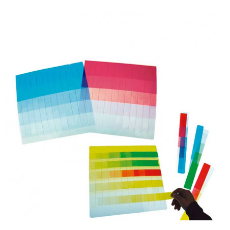 KIT 20 TIRAS DE DEGRADADO LINEAL HENBEA