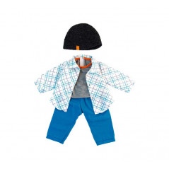 ROPA MINILAND PARA MUÑECOS 40cm "CONJUNTO ENTRETIEMPO NIÑO"