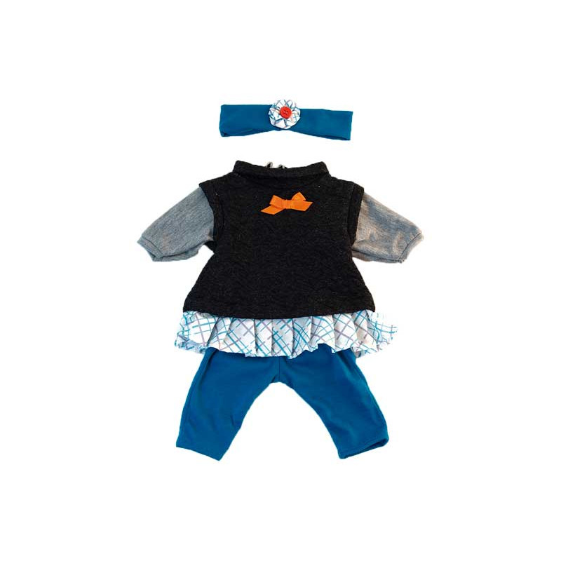 ROPA MINILAND PARA MUÑECOS 40cm "CONJUNTO ENTRETIEMPO NIÑA" ROPA MINILAND PARA MUÑECOS 40cm "CONJUNTO ENTRETIEMPO NIÑA"