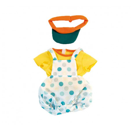 ROPA MINILAND PARA MUÑECOS 40cm "CONJUNTO CALOR PETO"