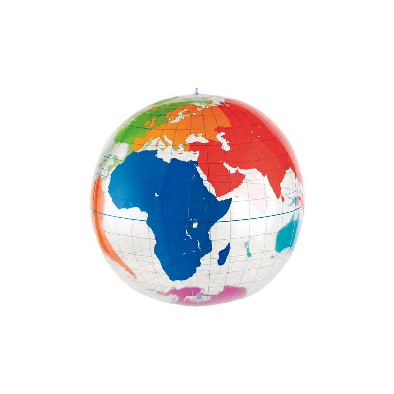 GLOBO TERRÁQUEO HENBEA INFLABLE Ø 6,7cm