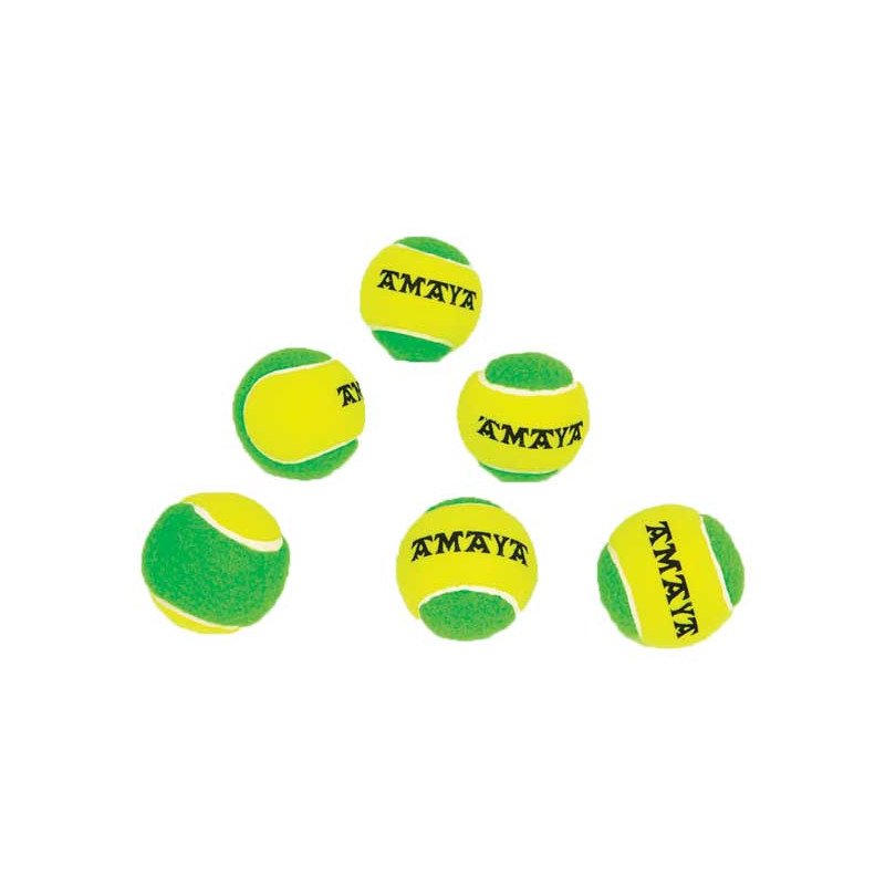 CUBO 100 PELOTAS DE TENIS AMAYA SPORT MINI 70mm