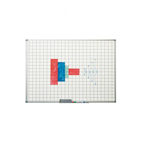 PIZARRA BLANCA CUADRICULADA FAIBO 122x150cm