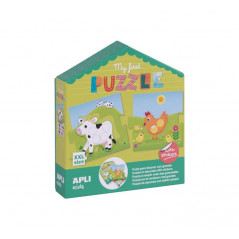 SET APLI KIDS "MI PRIMER PUZZLE" CON PEGATINAS