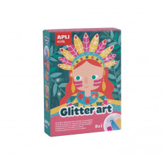 JUEGO APLI KIDS "GLITTER ART"