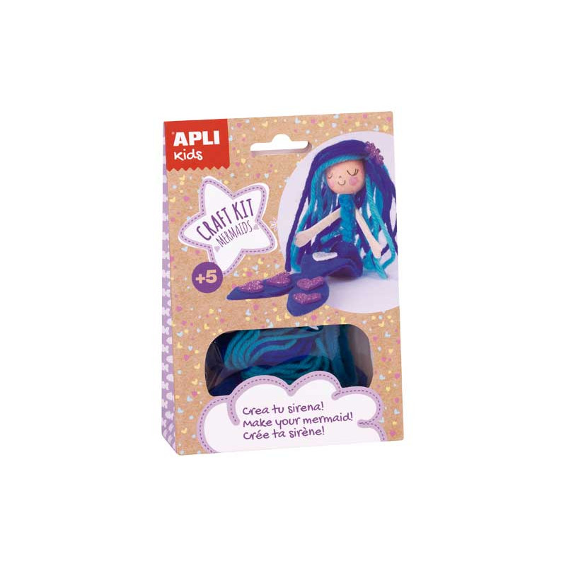 CAJA CRAFT KITS APLI SIRENA AZUL 120X40X170 MM CAJA CRAFT KITS APLI SIRENA AZUL 120X40X170 MM