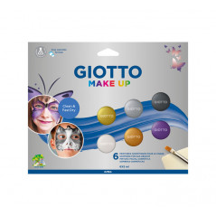 SET 6 BOTES GIOTTO MAKE UP METALLIC COLOURS