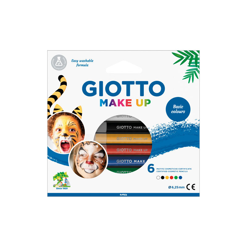 SET 6 LÁPICES GIOTTO MAKE UP CLASSIC COLOURS