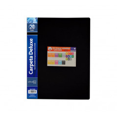 CARPETA 20 FUNDAS OFFICE BOX A4