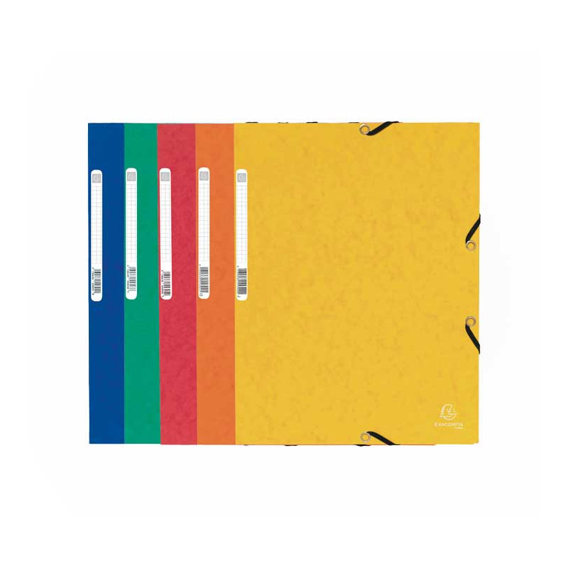 PACK 10 CARPETAS DE GOMAS EXACOMPTA CON SOLAPAS PACK 10 CARPETAS DE GOMAS EXACOMPTA CON SOLAPAS
