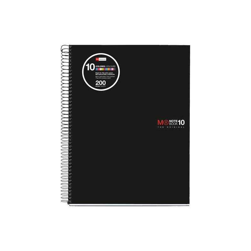 CUADERNO MIQUEL RIUS NOTEBOOK 10 200h A4 CUADERNO MIQUEL RIUS NOTEBOOK 10 200h A4