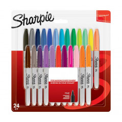 SHARPIE BLÍSTER 4 ROTULADORES PERMANENTES COLORES FANTASÍA