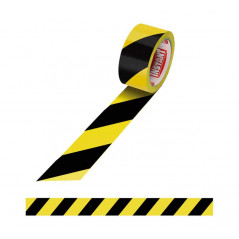 CINTA ADHESIVA INSTANT WARNING 48mm x 50m NEGRO/AMARILLO