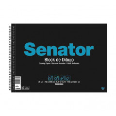 BLOC DE DIBUJO GRAFOPLÁS SENATOR 150gr