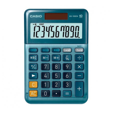CALCULADORA DE SOBREMESA CASIO MS-100 EM