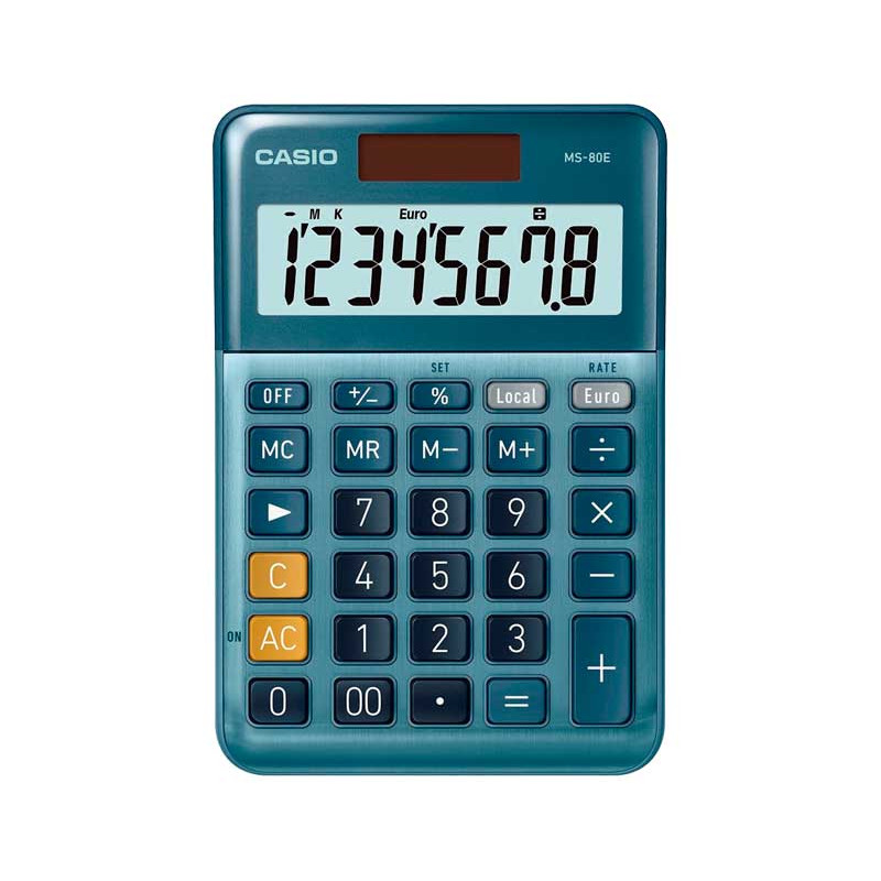 CALCULADORA DE SOBREMESA CASIO MS-80 E