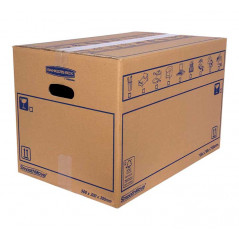 PACK 10 CAJAS FELLOWES MUDANZA 50x30x30 CARTÓN DOBLE