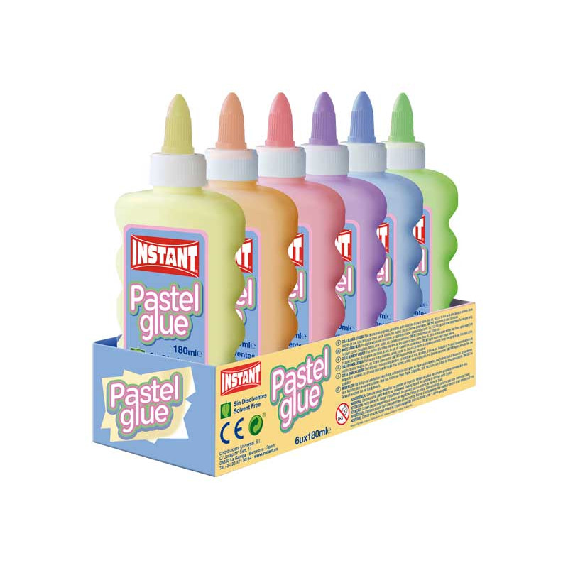 CAJA 6 BOTES COLA INSTANT "PASTEL GLUE" 180ml