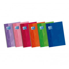 PACK 5 CUADERNOS OXFORD TAPA EXTRADURA Fª 80h LISO