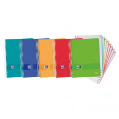 CUADERNO OXFORD "EUROPEANBOOK 8 LIVE&GO" A4+ 160h COLORES VIVOS