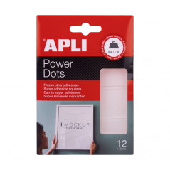 BLÍSTER 12 POWER DOTS APLI ADHESIVOS