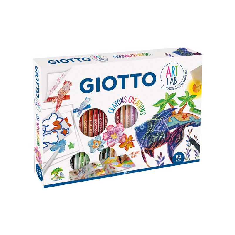 CAJA CREATIVA ART LAB GIOTTO OIL PASTELS