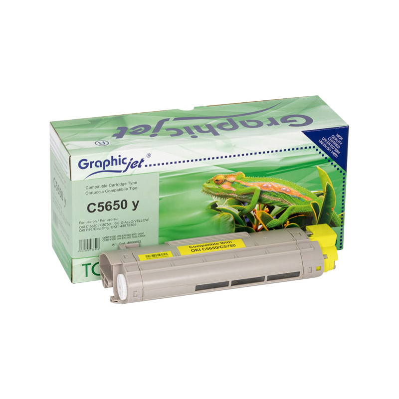 TÓNER GRAPHICJET OKI C 5650 TÓNER GRAPHICJET OKI C 5650