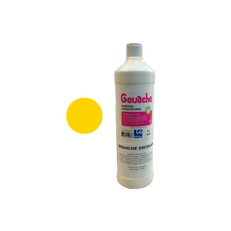 BOTELLA WINGO GOUACHE ESCOLAR 1l BOTELLA WINGO GOUACHE ESCOLAR 1l