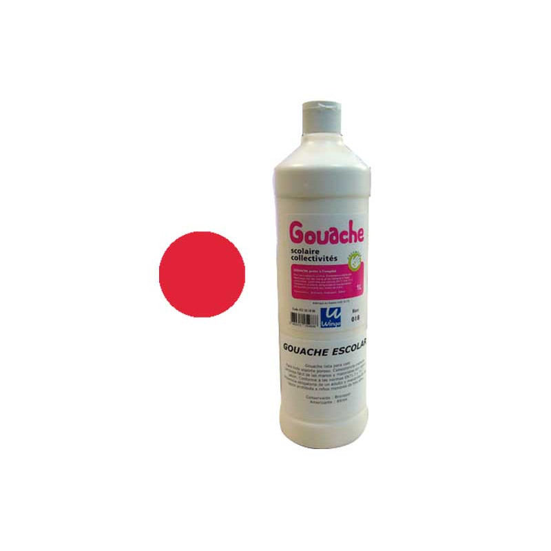 BOTELLA WINGO GOUACHE ESCOLAR 1l BOTELLA WINGO GOUACHE ESCOLAR 1l