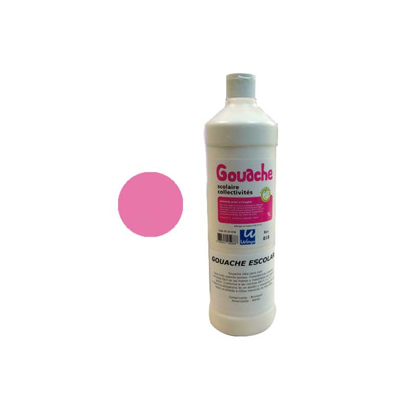 BOTELLA WINGO GOUACHE ESCOLAR 1l