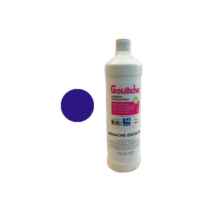 BOTELLA WINGO GOUACHE ESCOLAR 1l BOTELLA WINGO GOUACHE ESCOLAR 1l