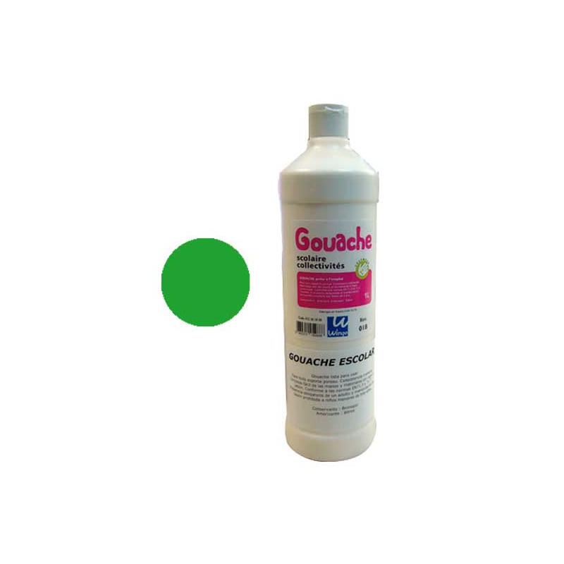 BOTELLA WINGO GOUACHE ESCOLAR 1l