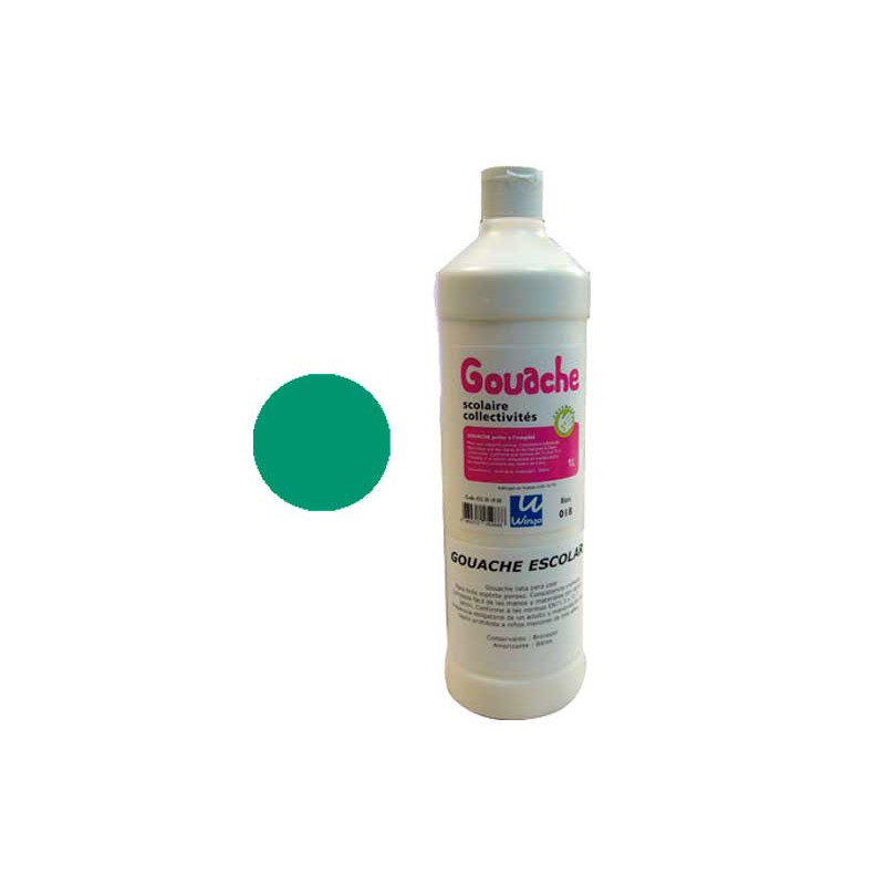 BOTELLA WINGO GOUACHE ESCOLAR 1l