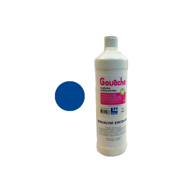 BOTELLA WINGO GOUACHE ESCOLAR 1l