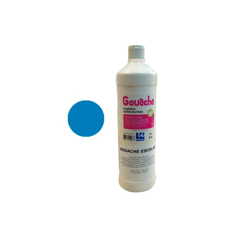 BOTELLA WINGO GOUACHE ESCOLAR 1l