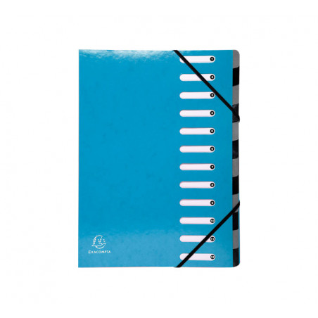 CLASIFICADOR EXACOMPTA HARMONIKA 12 SEPARADORES