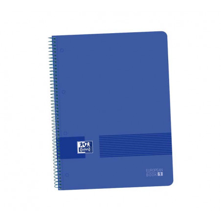 CUADERNO OXFORD LIVE&GO EUROPEANBOOK 1 A4 5x5 80h