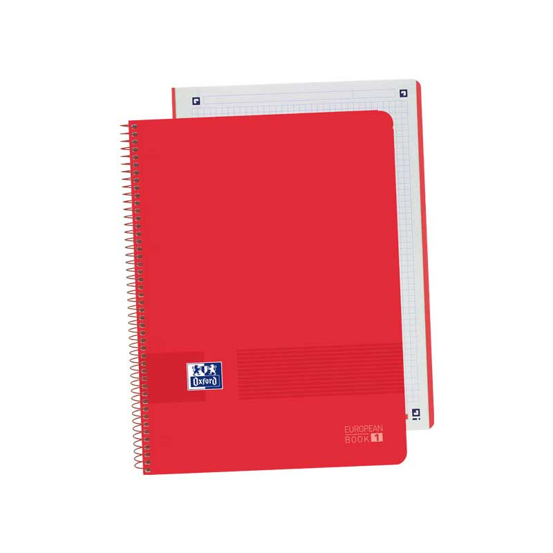 CUADERNO OXFORD LIVE&GO EUROPEANBOOK 1 A4 5x5 80h