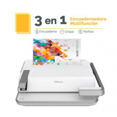 ENCUADERNADORA FELLOWES LYRA™ MULTIFUNCIÓN 3 EN 1