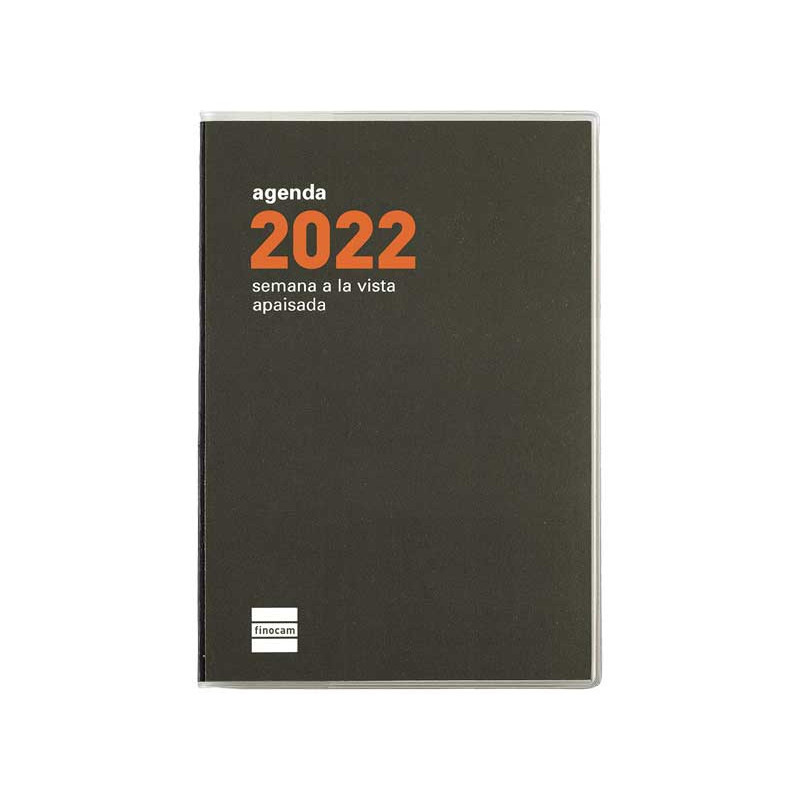 AGENDA 2022 FINOCAM "MIN" SEMANA VISTA 8,2x12,7cm CASTELLANO