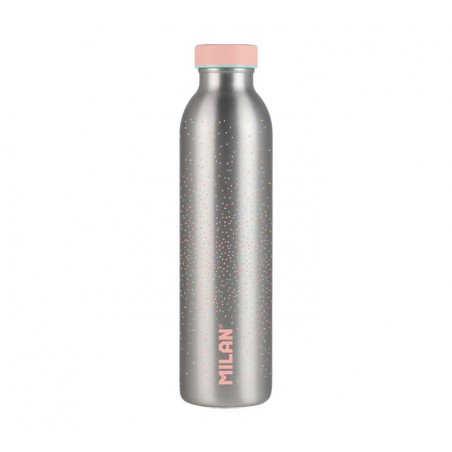 BOTELLA ISOTÉRMICA MILAN 591ml SILVER EDITION