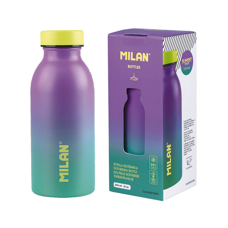 BOTELLA ISOTÉRMICA MILAN 354ml SUNSET EDITION BOTELLA ISOTÉRMICA MILAN 354ml SUNSET EDITION