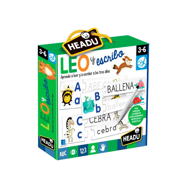 PUZZLE HEADU "LEO Y ESCRIBO"