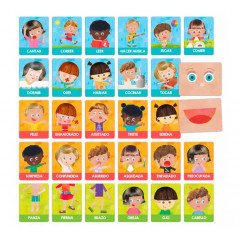 FLASHCARDS HEADU "EMOCIONES Y ACCIONES - MONTESSORI"