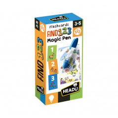 FLASHCARDS HEADU "FIND 123 MAGIC PEN"