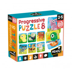 PUZZLE HEADU "PROGRESSIVE PUZZLE 8"