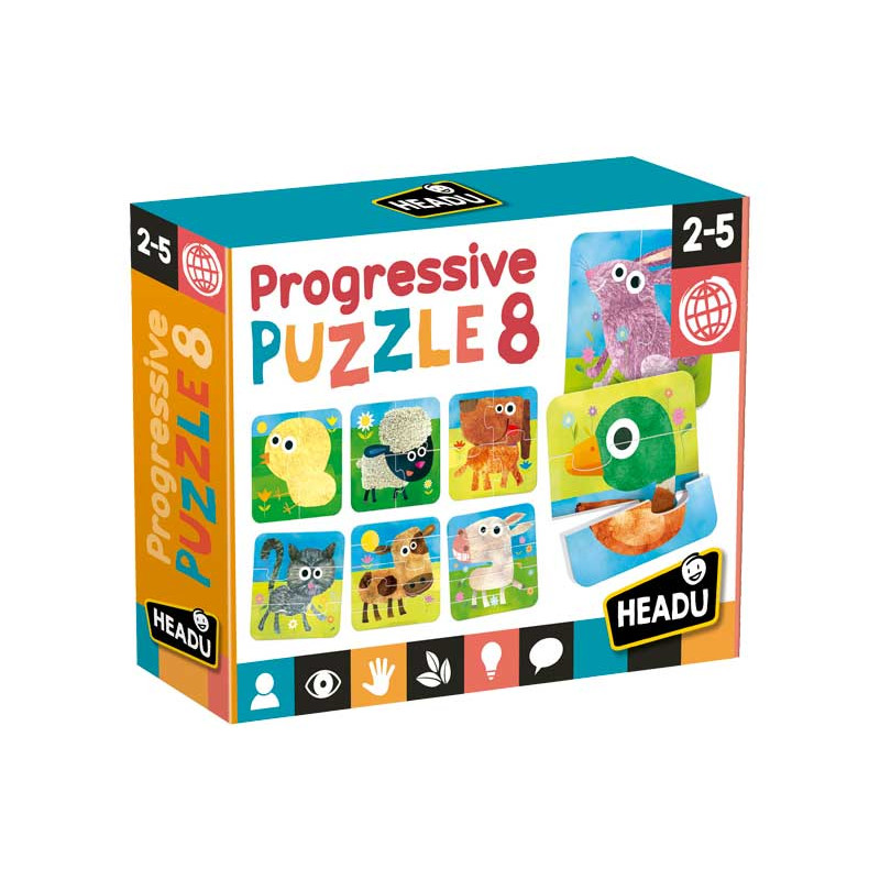 PUZZLE HEADU "PROGRESSIVE PUZZLE 8"