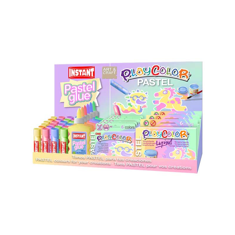 EXPOSITOR SURTIDO INSTANT + PLAYCOLOR PASTEL