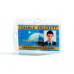 PACK 10 IDENTIFICADORES DURABLE RÍGIDOS 85x54mm