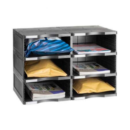 MÓDULO ARCHIVO 2000 ARCHIVODOC 6 COMPARTIMENTOS JUMBO VERTICAL